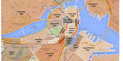 ਦੇ ਸ਼ਹਿਰ ਬੋਸਟਨ ਜ਼ੋਨਿੰਗ ਨਕਸ਼ਾ